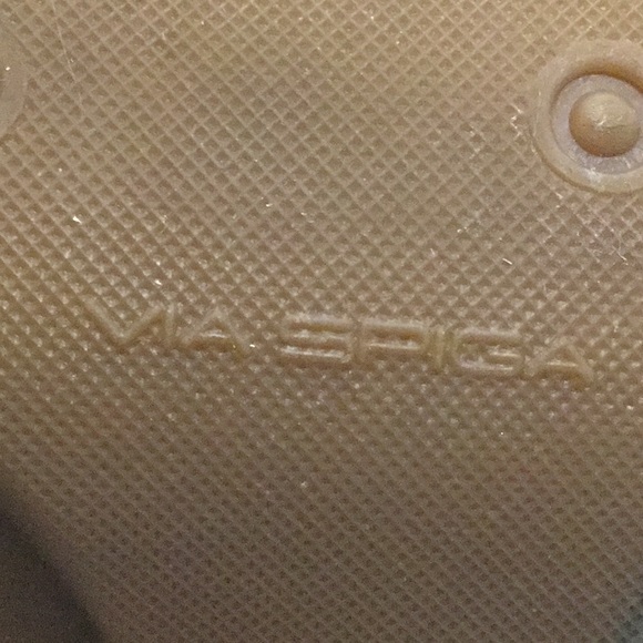 Via Spiga Suede EUC 8.5 Italian Leather SlideShoes - Picture 5 of 8